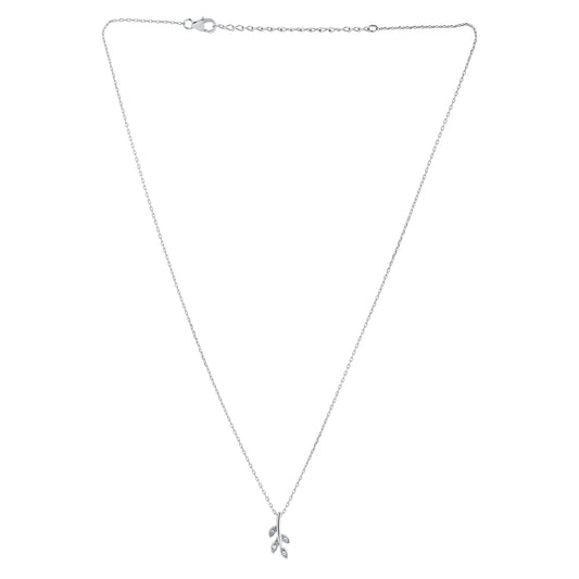 Romax Elowen Vine Lab-Grown Diamond Pendant (with Chain)