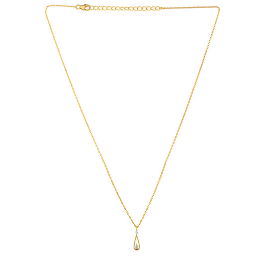 Romax Aurielle Drop Lab-Grown Diamond Pendant (with Chain)