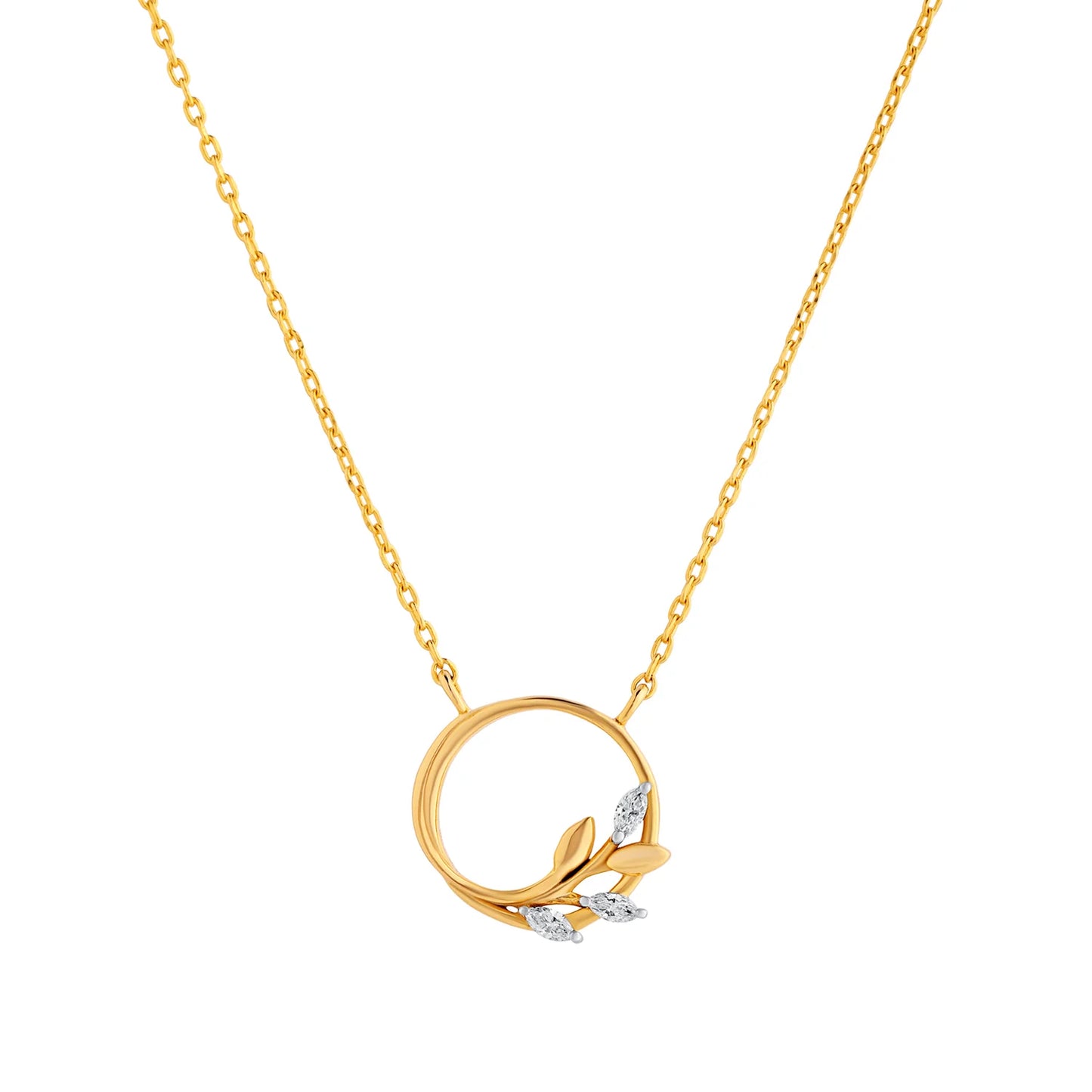 Romax Luna Flora Lab-Grown Diamond Necklace