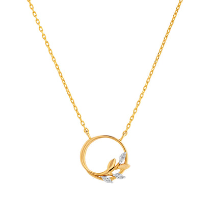 Romax Luna Flora Lab-Grown Diamond Necklace