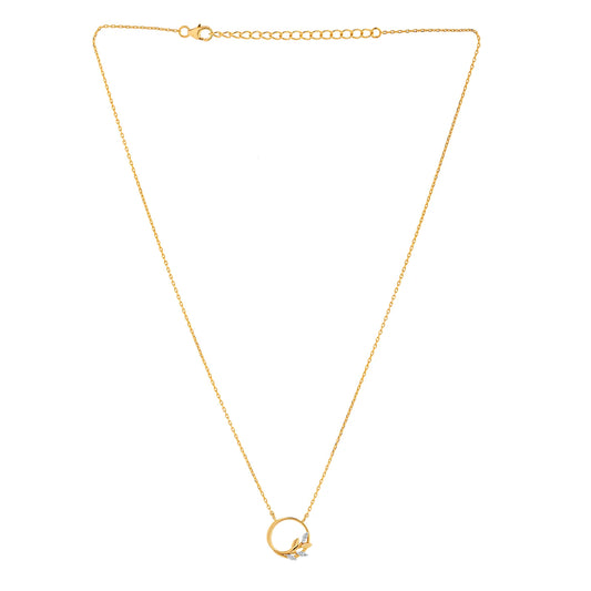 Romax Luna Flora Lab-Grown Diamond Necklace