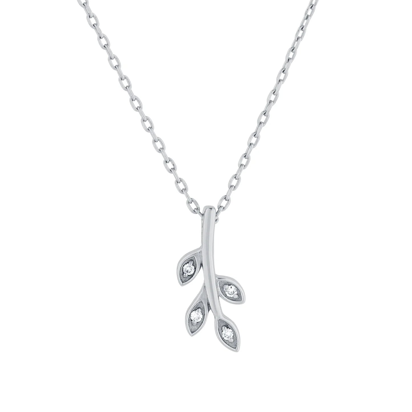Romax Elowen Vine Lab-Grown Diamond Pendant (with Chain)