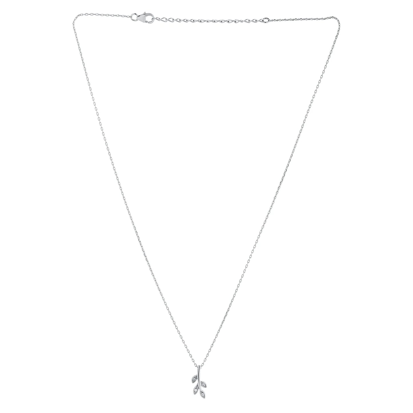 Romax Elowen Vine Lab-Grown Diamond Pendant (with Chain)