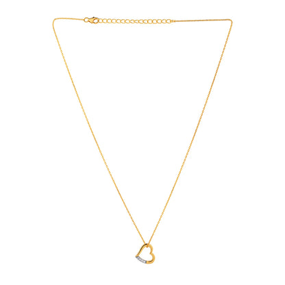 Romax Amour Heart Lab-Grown Diamond Pendant (with Chain)