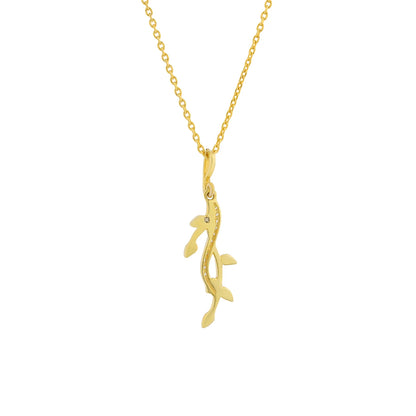 Romax Vines Twine Whisper Pendant (with Chain)